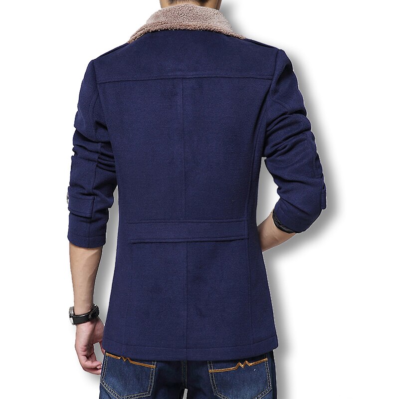 Rode Heren Winterjas Kort | Slim Fit Jack