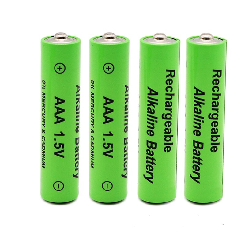 Batería alcalina AAA 2100mah 1,5 V, batería recargable AAA para mando a distancia, batería de juguete ligera,