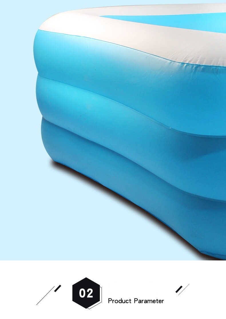 Inflatable Swimming Pool for Baby Kids Bathtubs Portable Folding Shower Water Play Inflatable Pool PVC Outdoor Swimming Pools