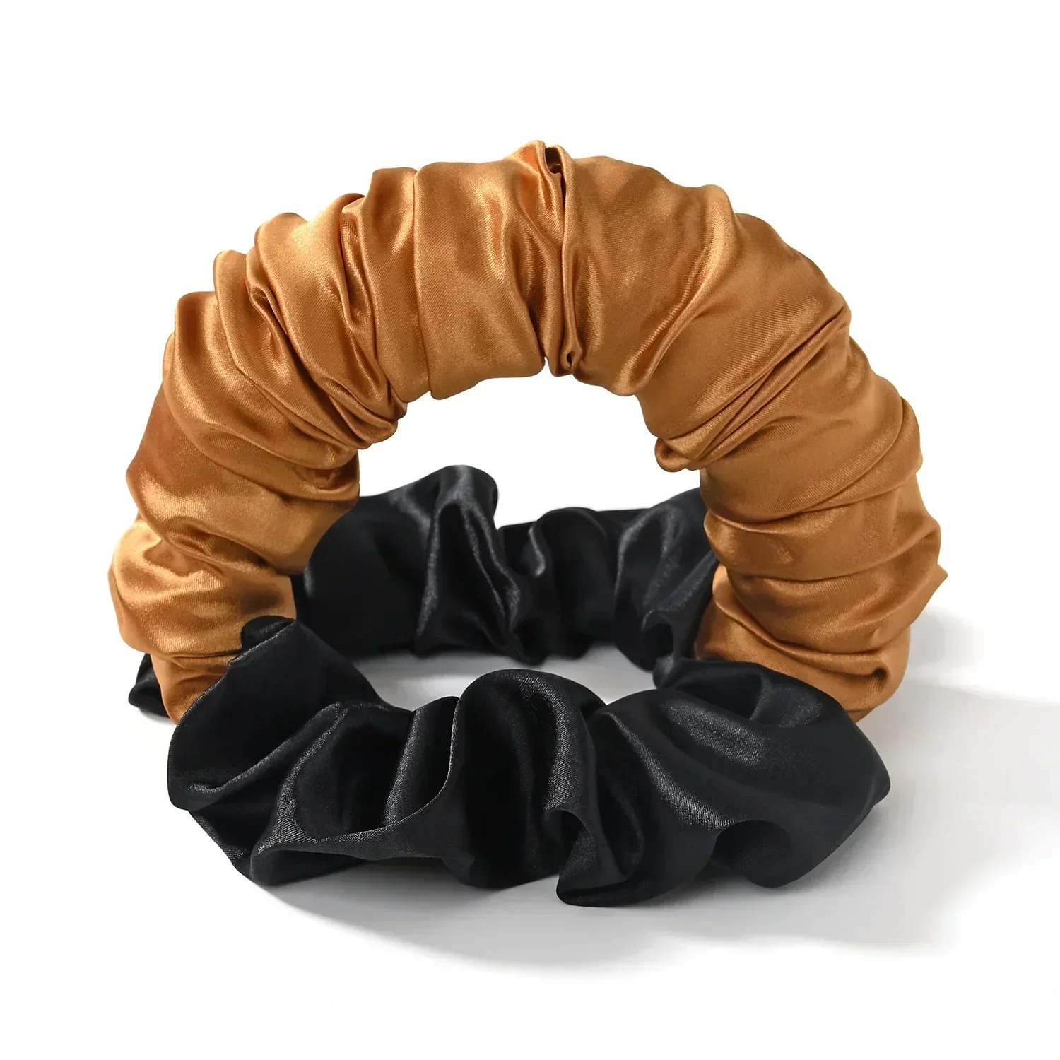 Rizadores de pelo suaves sin calor, rulos de pelo perezosos, varilla rizadora sin calor, diadema para dormir, rizos de seda, lazos, varillas permanentes, herramientas de peinado: Negro