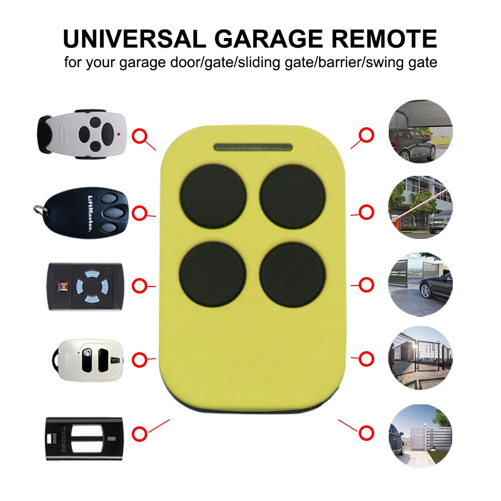 Multi-frequency Universal Garage Control Door Remote Controller 280-868mhz Gate Control 433mhz 315 390 Rfid Copier Duplicator