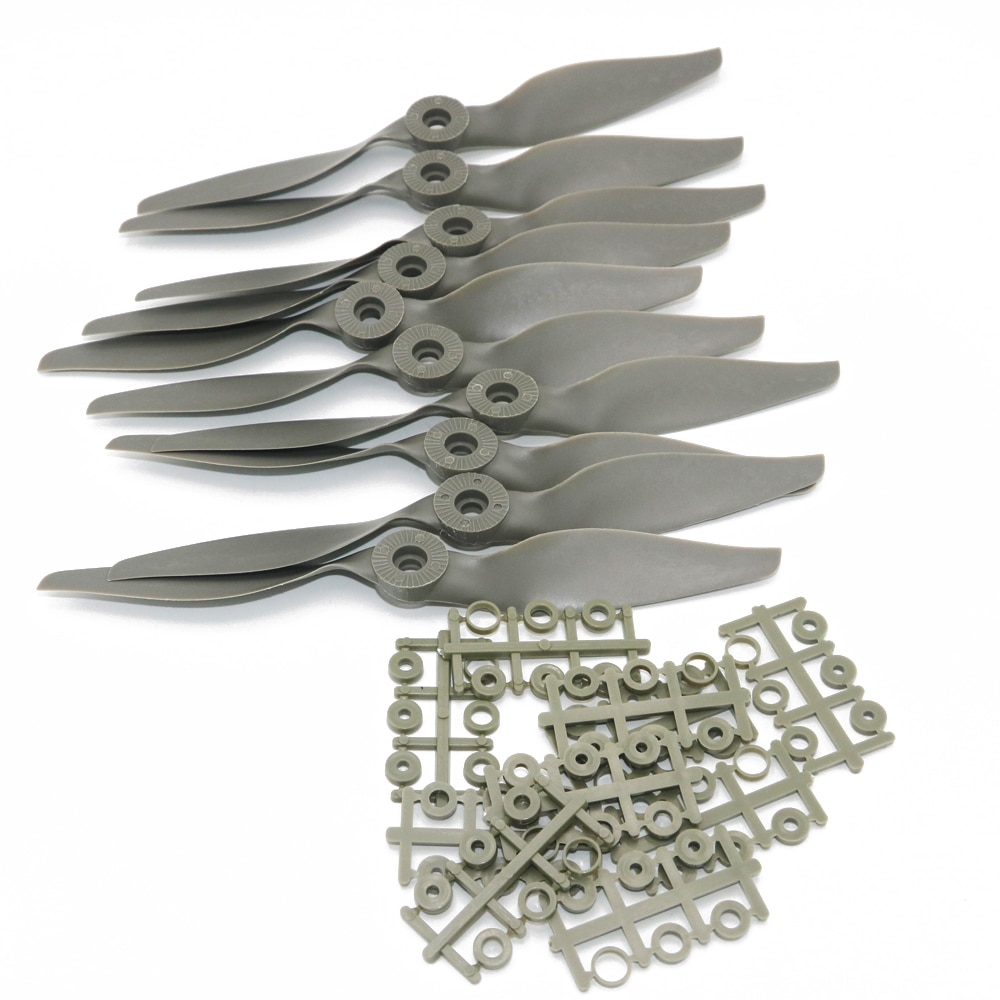 10 stk/parti apc propellkniv hestepadle (14 x 7 13 x 6.5 12 x 6 11 x 5.5 10 x 7 8 x 6 8 x 4 7 x 5 6 x 4 (valgfritt)