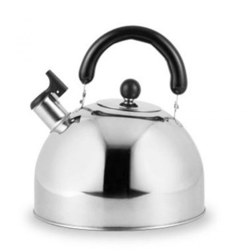 2L Rvs Inductie Fornuis Waterkoker Fluitketel Roestvrijstalen Outdoor Pot Bouilloire Camping Gasfornuis Ketel Kok