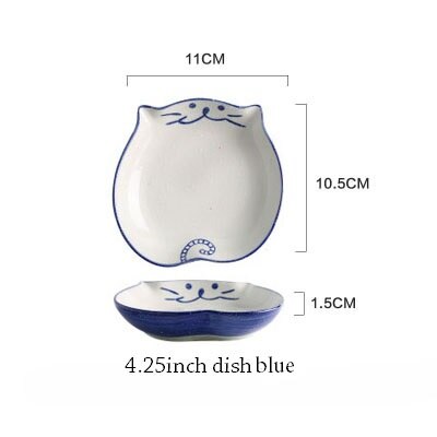 So cute ceramic soy sauce dish japanese ceramic dinner set mixing bowl: R