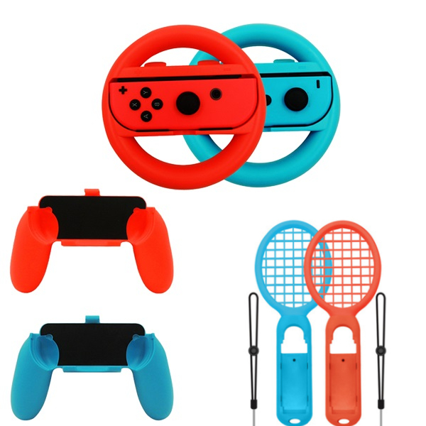 2 teile/los Controller Griffe Fall für Nintendoswitch Nintend Schalter Griff NS N-Schalter Spiel Konsole Zubehör: Set BB Pink Blue