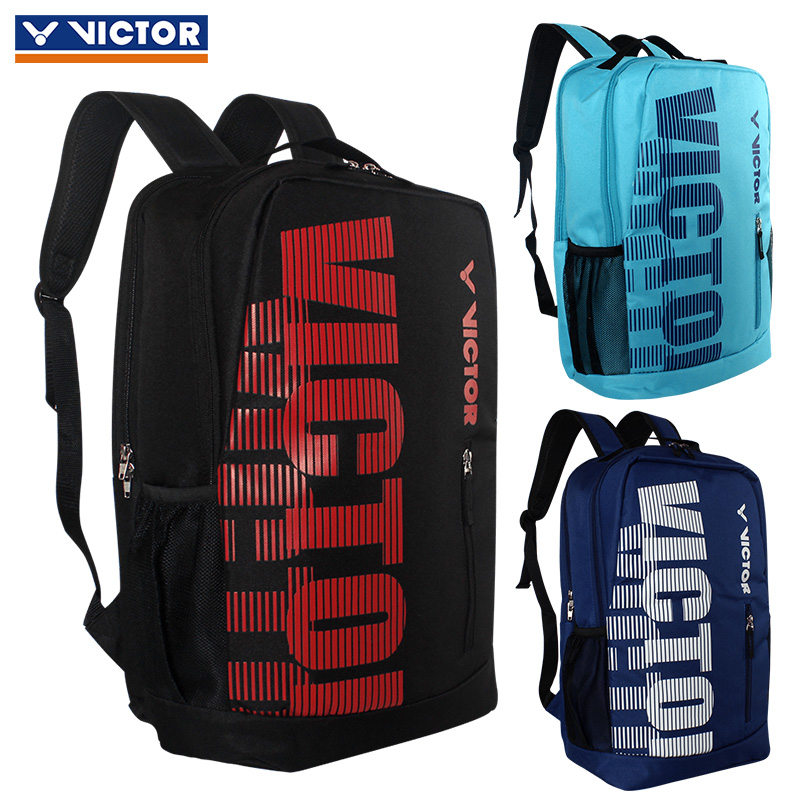Original Victor Badminton Racket Bag Sports Backpack 6013 Training Competition Badminton Bags