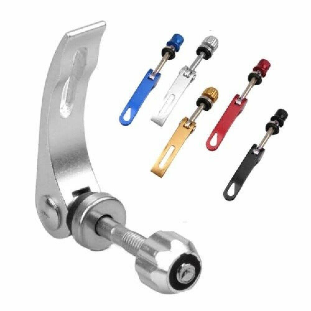 Road Bike MTB Bike Bicycle Quick Release Seat Post Seatpost Clamp Bolt Binder Skewer Red/Black/Silver