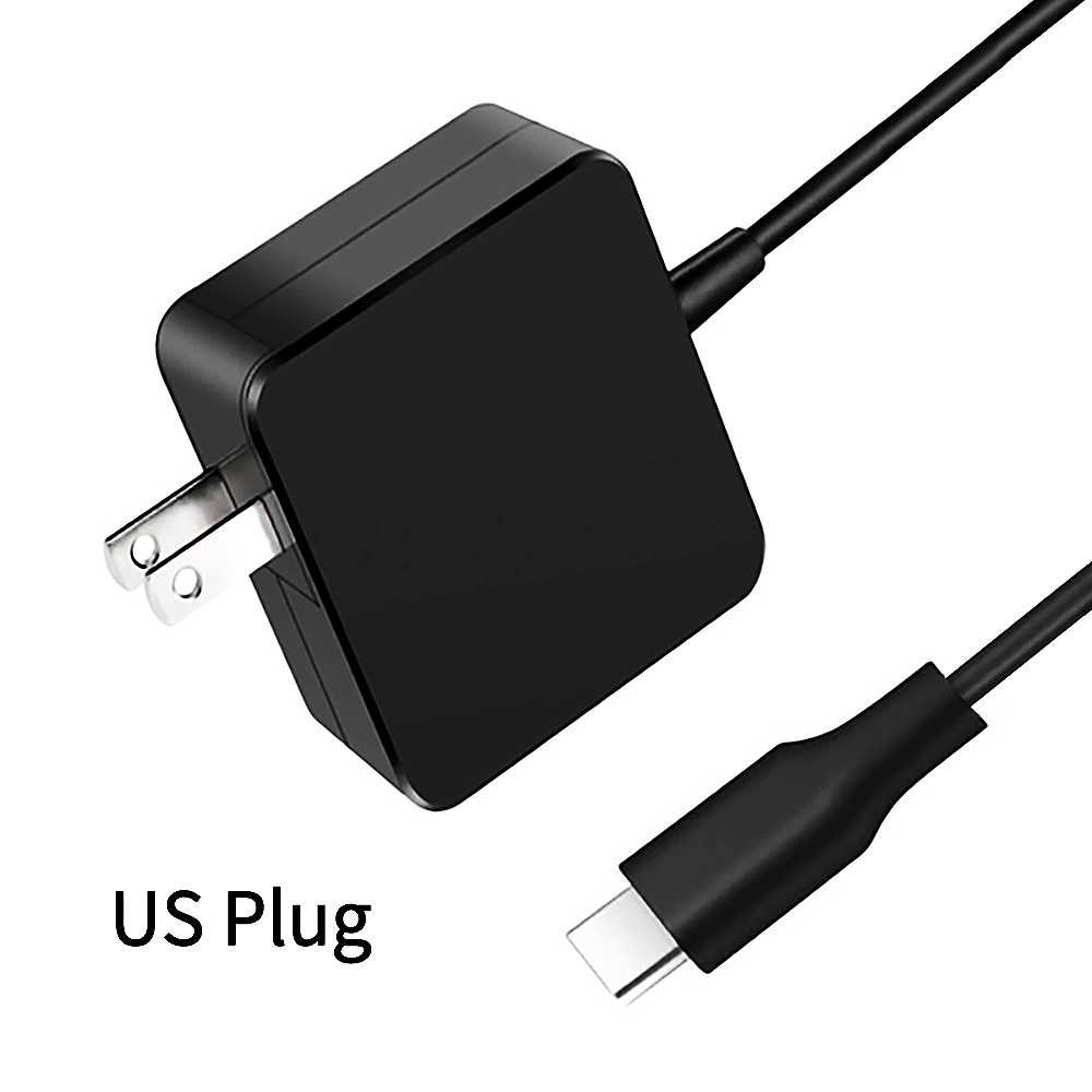 65W 20V 3,25 A USB C Typ-C PD Power Laptop Adapter Ladegerät für Lenovo Chromebook Yoga thinkPad MacBook ASUS ZenBook Dell Xiaomi