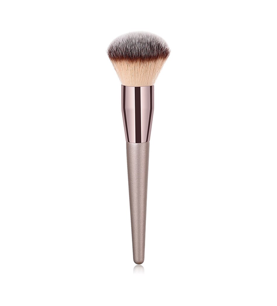 10 stk rose guld makeup børster sæt til foundation løs pudder blush øjenskygge skønhedsværktøjer ansigtsmakeup børste: Foundation børste