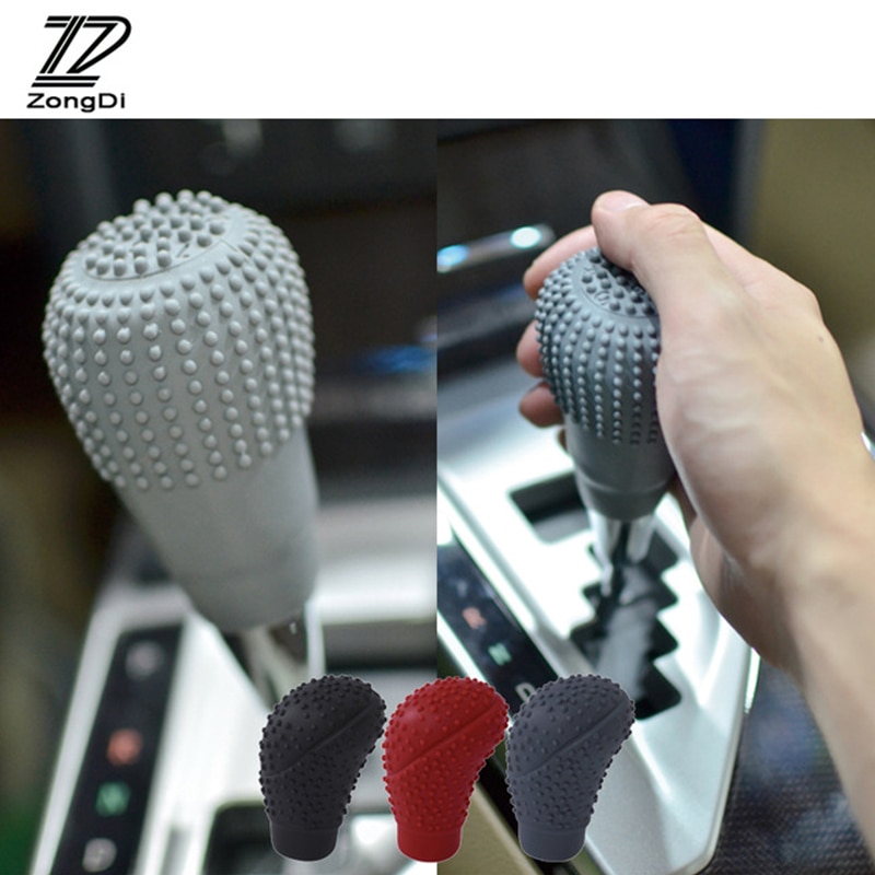 1Pc Car Silicone Gear Shift Head Cover for Suzuki Swift Volkswagen Passat B5 B6 Tiguan Jetta MK6 Skoda Octavia A7 A5 Accessories