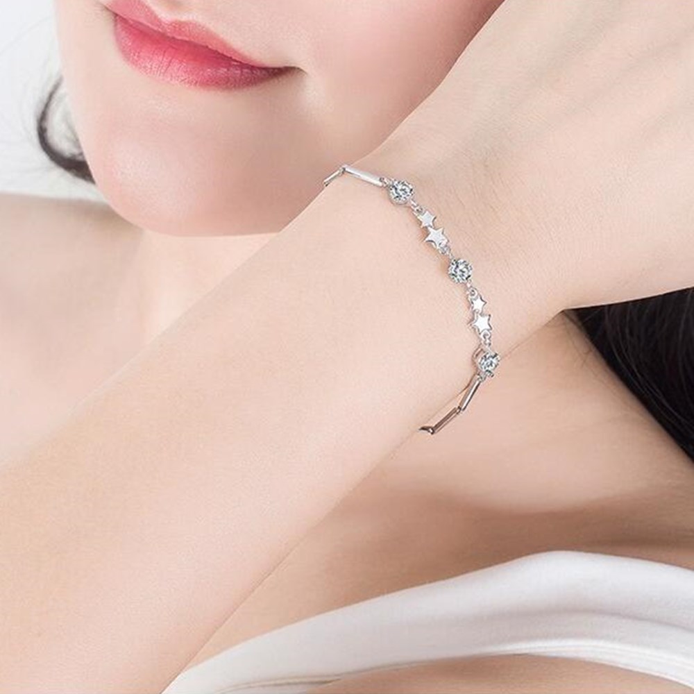 NEHZY 925 sterling silver high woman retro flower-shaped cubic zirconia pearl bracelet Ear jewelry