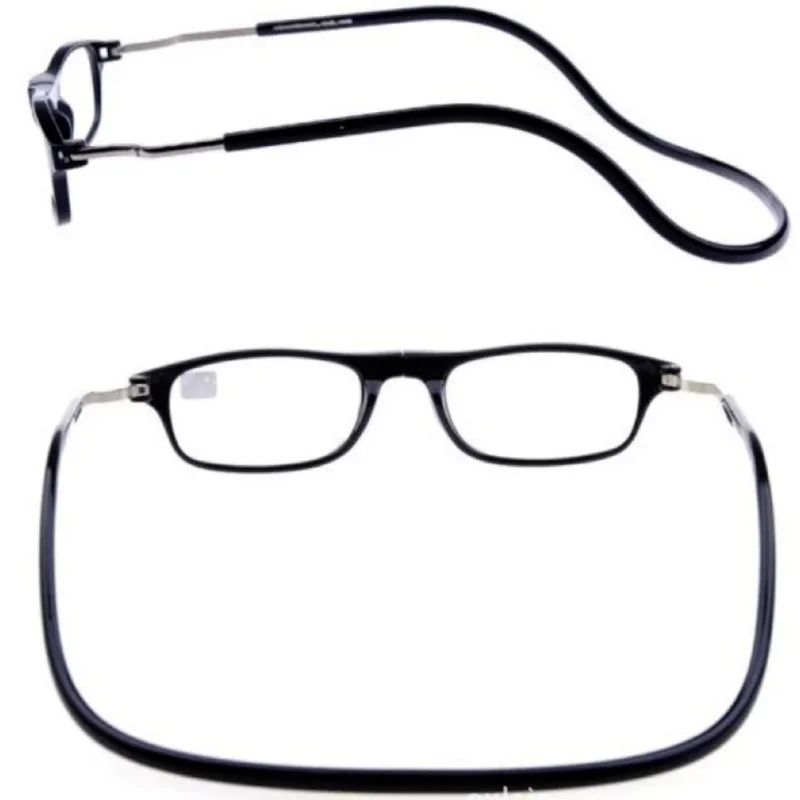Nuevas gafas de lectura ultraligeras para hombre, gafas de lectura colgantes elásticas para mujer, gafas antifatiga para presbicia, gafas Unise con dioptrías + 1,0 + 4,0