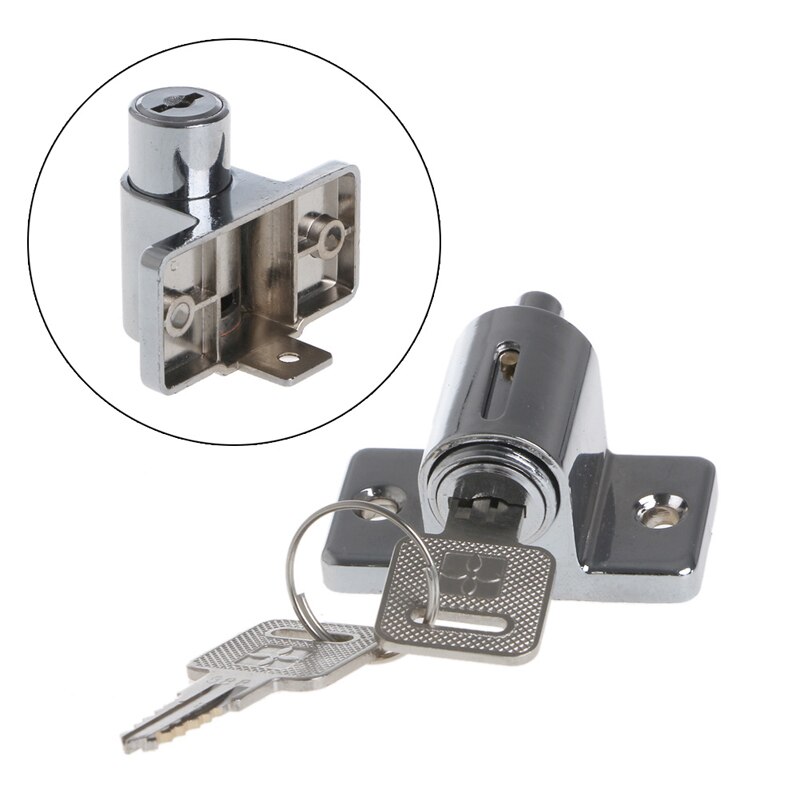 Zinc Sliding Window Patio Screw Door Locking Pin Push Child Safety Lock G8TB