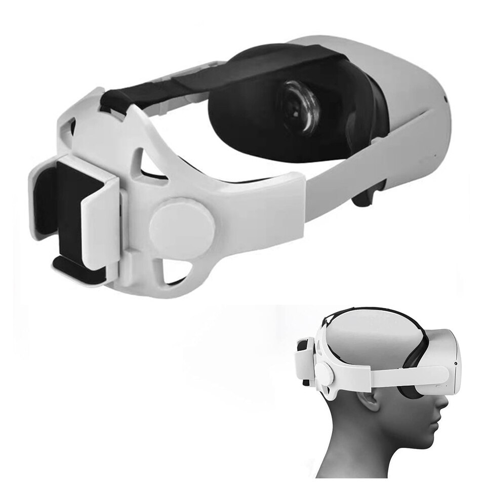 Elite Head Strap For Oculus Quest 2 VR Accessories Adjustable Oculus Quest 2 Head Strap Quest 2 Strap Quest 2 Upgraded Headset