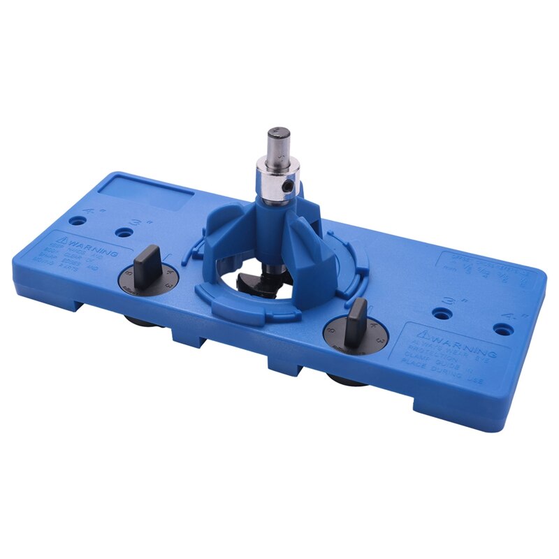 Bisagra oculta de 35Mm, plantilla de perforación, guía de perforación, localizador, abridor de agujeros, puertas, armarios, juego de herramientas de bricolaje para carpintería