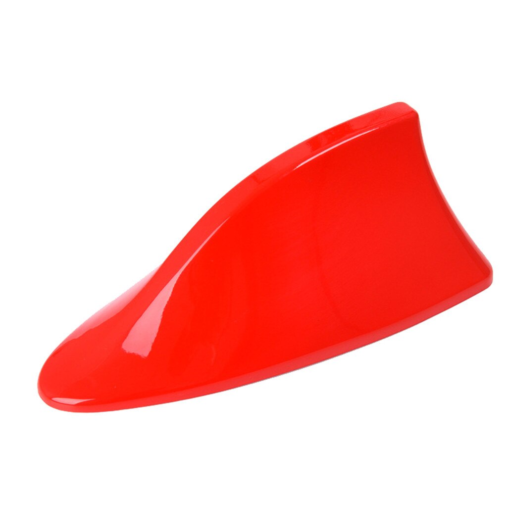 Auto Fin Antenne Signaal Antennes Auto Radio Antenne Imitatie Koolstofvezel Antennes Universele Accessoires # BL3: Rood