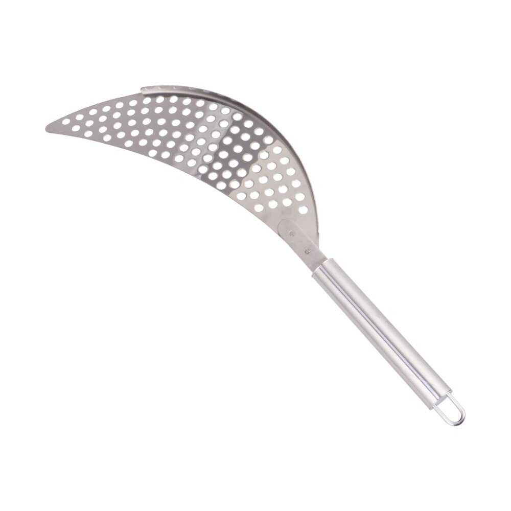 1pc Draining Sieve Sickle Shape Filter Plate Kitchen Supplies Kitchen Tool for Vegetable Home Fruit
