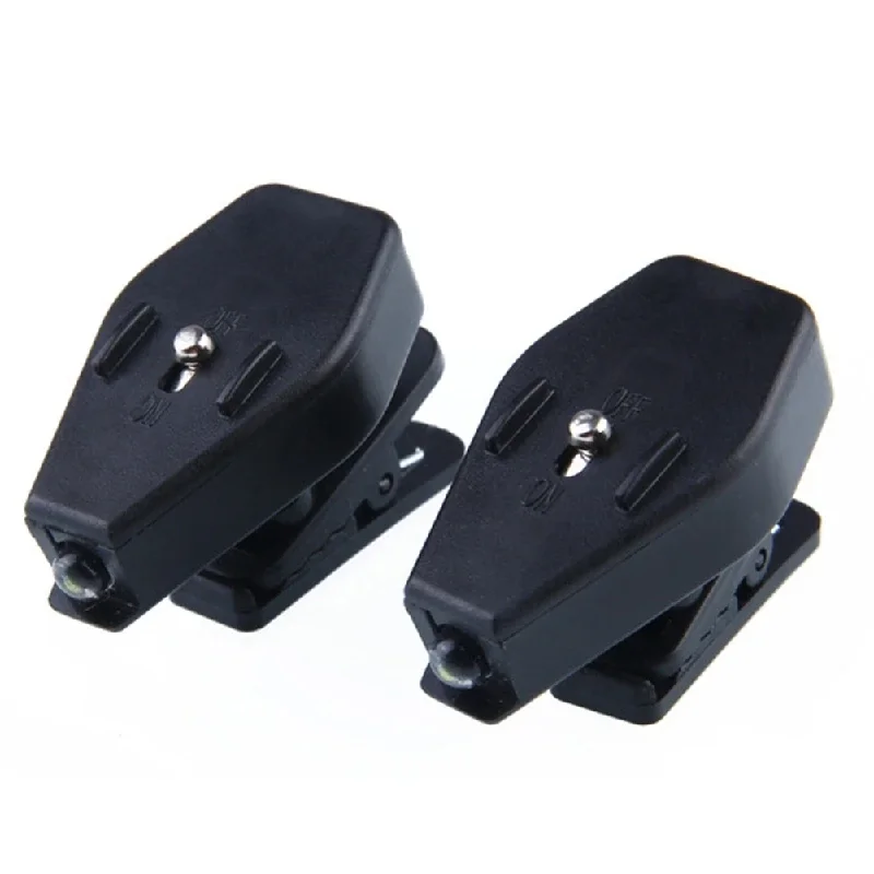Mini luz LED con Clip para gafas, luces de lectura para libros, linterna Flexible Universal, lámpara de Clip para gafas por la noche, accesorio para herramientas de trabajo: Default Title