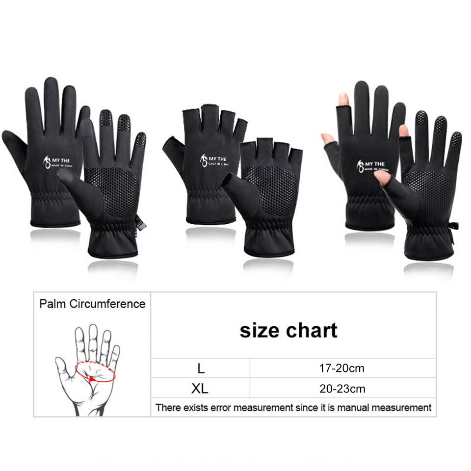 Gants imperméables antidérapants pour écran tactile, pour la pêche en hiver, durables, cyclisme, Fitness, carpe