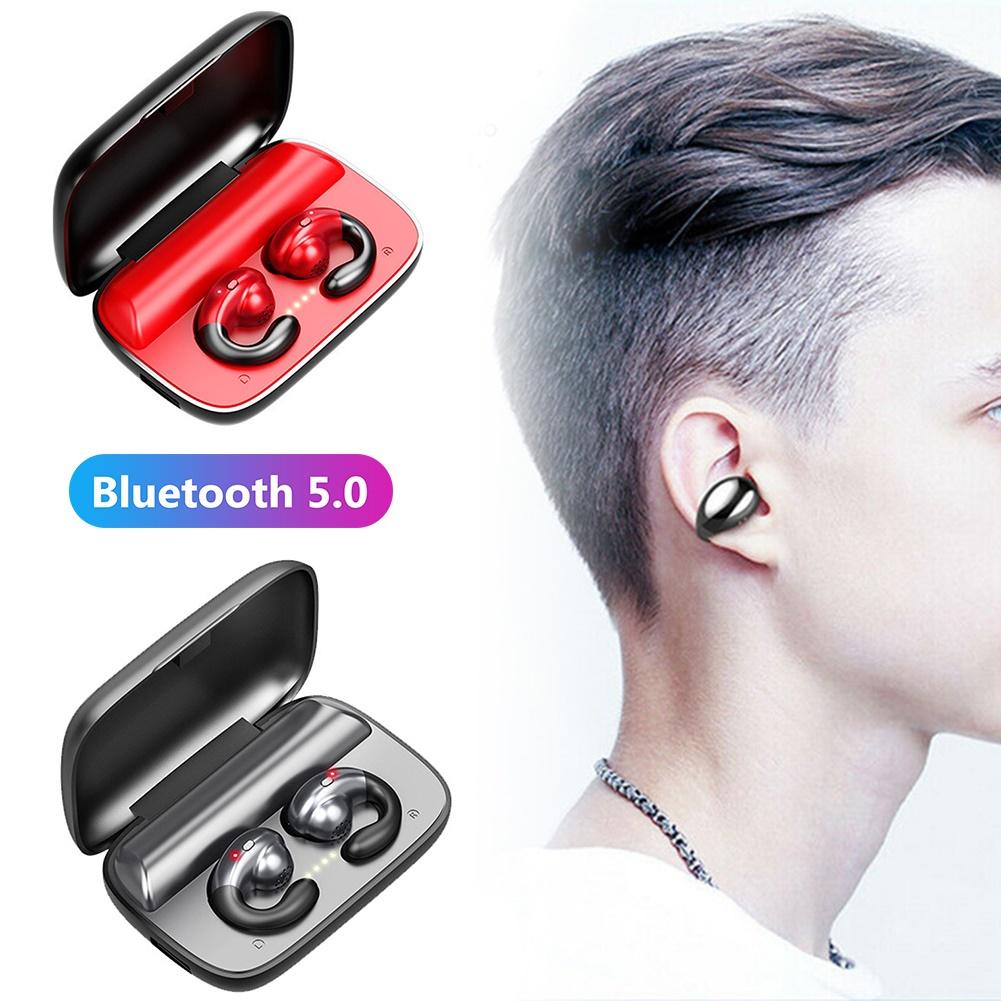 S19 Super Mini Bone Conduction TWS Plus Bluetooth 5.0 Handsfree Wireless Earphones Sport Earbuds For xiaomi huawei iphone