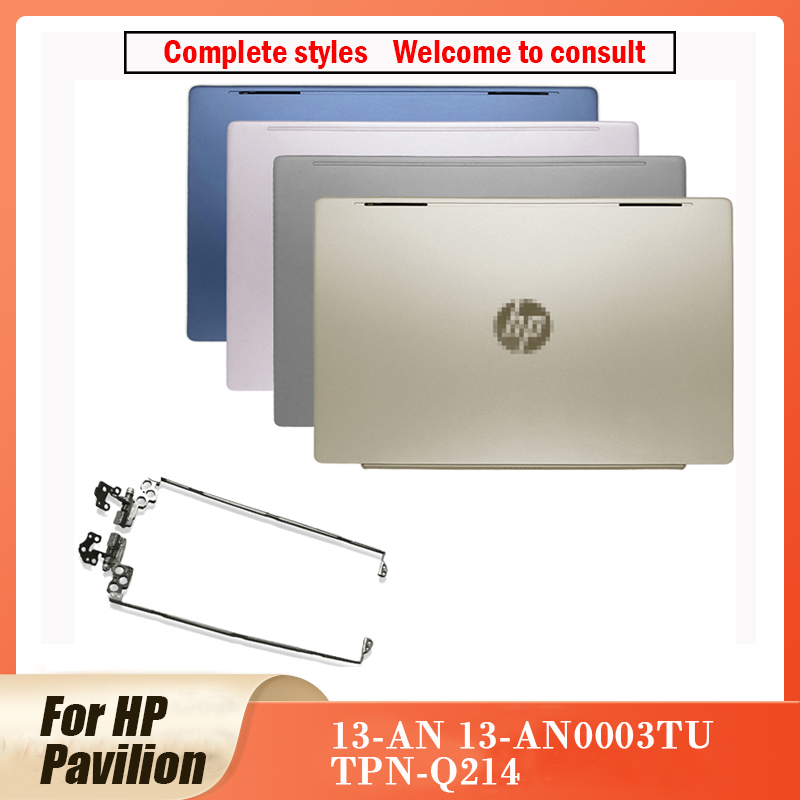 Nowy Laptop do HP Pavilion 13-AN 13-AN0003TU TPN-Q214 LCD tylna pokrywa/zawiasy/dolna obudowa tylna pokrywa górna pokrywa niebieski/złoty/różowy/szary