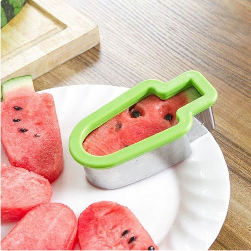 Edelstahl Kartoffel Schneidemaschine Tomaten Cutter Werkzeug Shreadders Zitrone Schneiden Halfter Banane Cutter Kochen Werkzeuge Küche Zubehör: Wassermelone Schneidemaschine