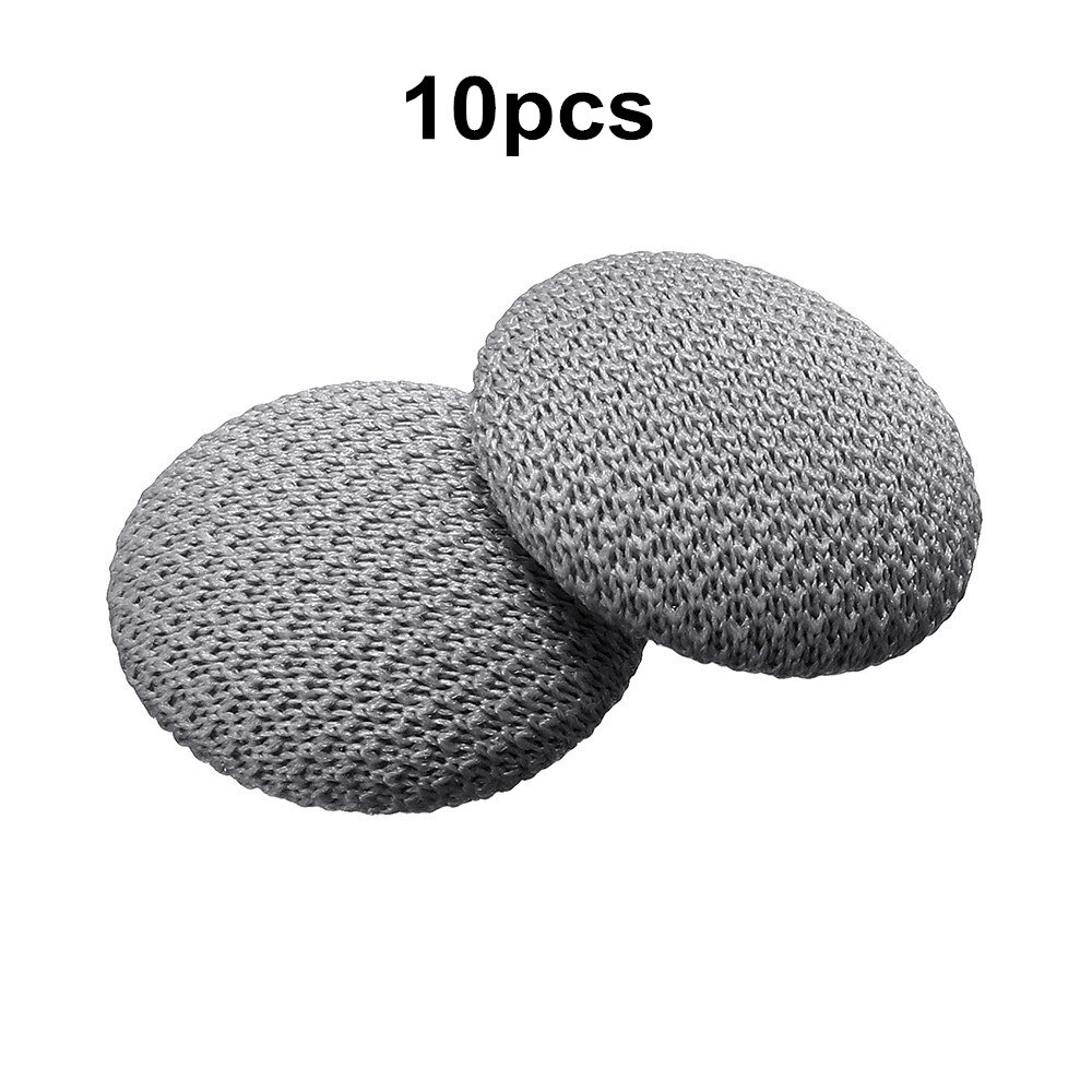 60/40/10 pièces attaches de toit de voiture intérieur plafond tissu fixation bouchon à vis toit réparation boucle tissu attaches supérieures hangars de réparation: 10pcs grid grey