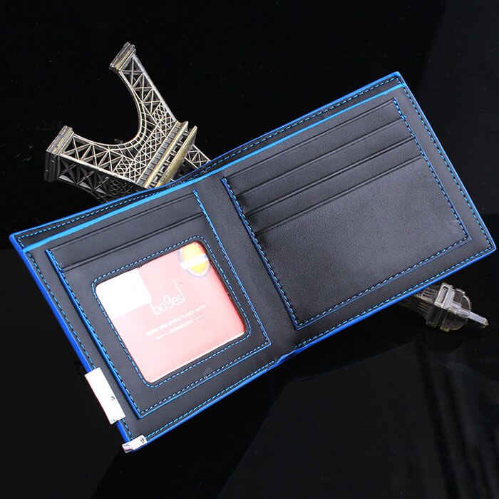 Men And Women luxury wallet Stylish Bifold Business Leather men wallets Card Holder Coin Wallet Purse Cardholder