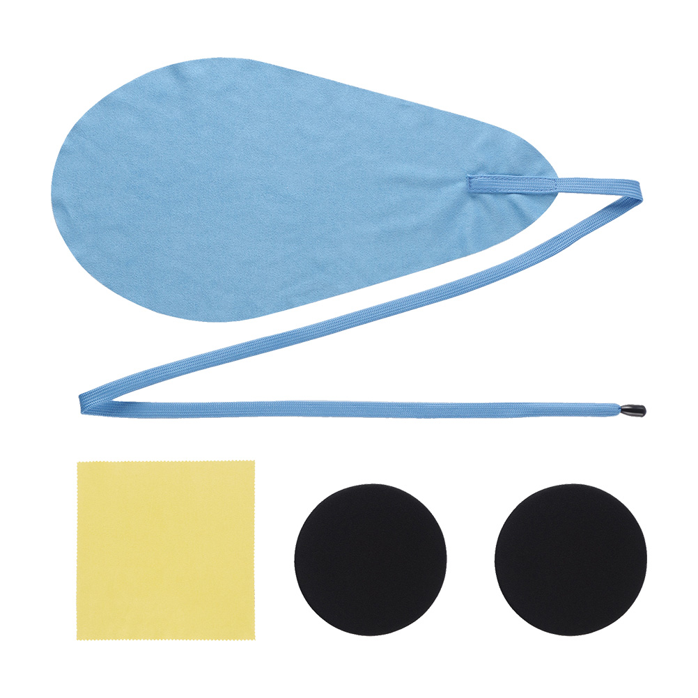 1 Set Musical Instrument Wiping Cloth Multipurpose Clarinet Clean Cloth Caps