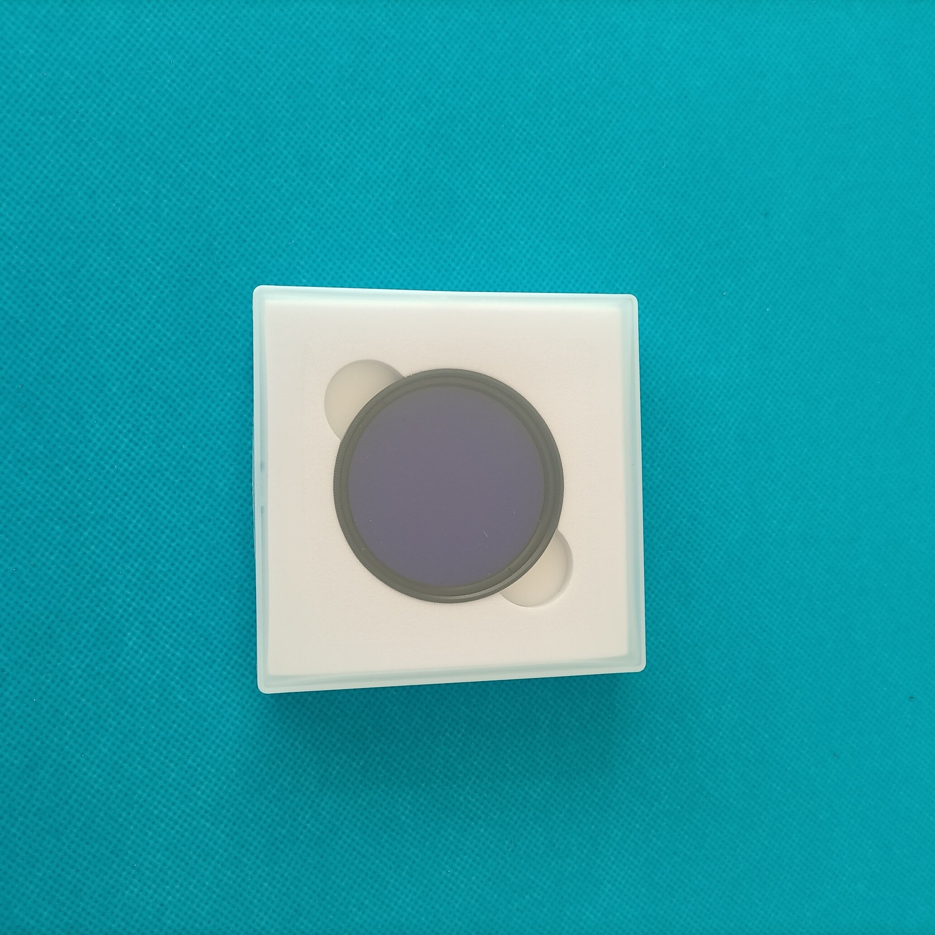 M58 UV IR Pass Camera Filter with ring ZB2 BG3 380nm Dual Bandpass Violet Blue GLass