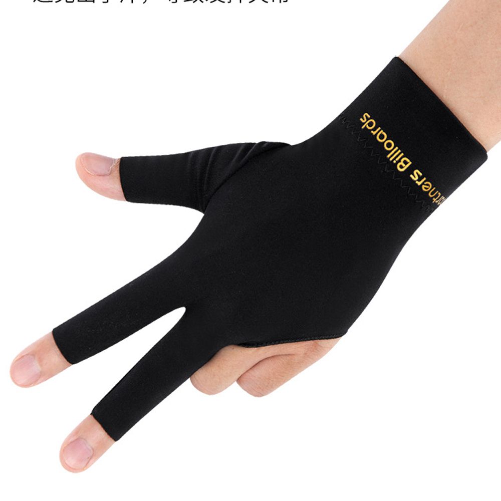 Accessories Three Finger Glove Non Slip Billiards Gloves three-fingered Glove Billiard Cue Gloves Separate-finger Glove