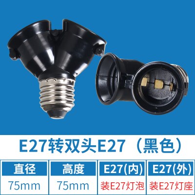 E27 e14 b22 gu10 g9 e40 spiral traditionel led bajonet konvertering størrelse skruehoved lampeholder tilbehør