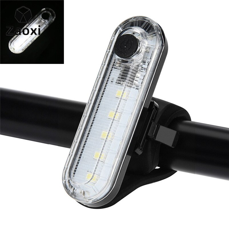 Zaoxi Usb Oplaadbare Voor Achter Fiets Licht Batterij Led Fiets Achterlicht Fietshelm Light Fiets Tail Accessoires L188