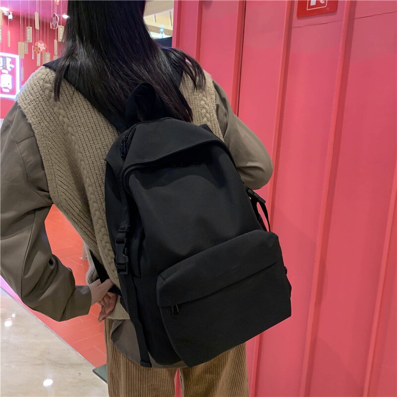 Backpack Waterproof Nylon Women Backpack Shoulder Bag Teen Girl School Bag Mochilas Female School Backpack