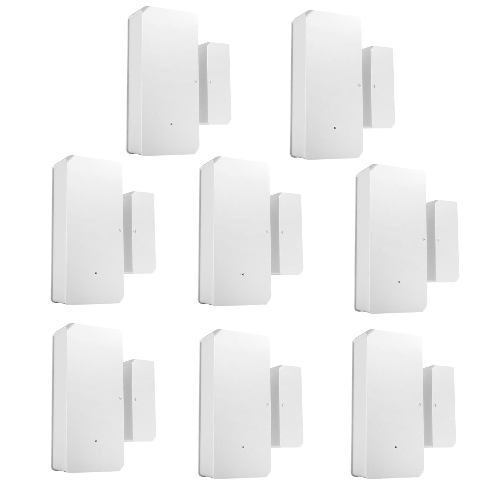 10PCS SONOFF DW2-RF-433MHZ Sensor Door Window Alarm Sensor RF 433Mhz Wireless Automation Anti-Theft Alarm Compatible With RF: 8pcs