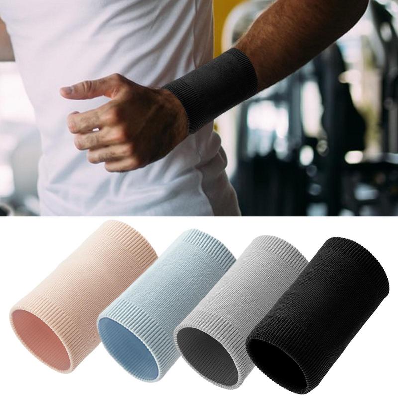 Sportsvedbånd til fitnesscenter yoga volleyball håndsvedbånd håndledsstøtte åndbar iskølende tennis armbånd