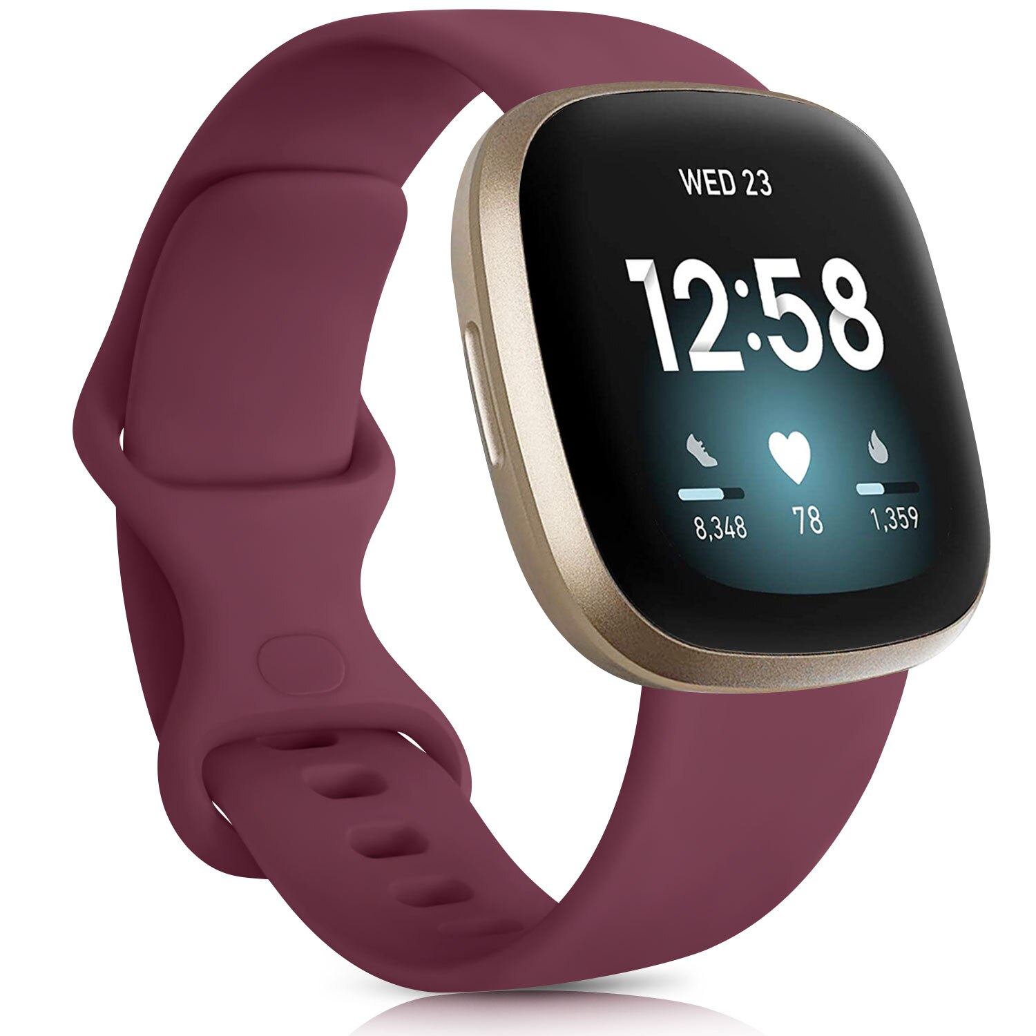 Siliconen Horloge Band Voor Fitbit Versa 3 Band Smartwatch Sport Armband Voor Fitbit Versa Gevoel Waterdicht Wrist Band Accessoires