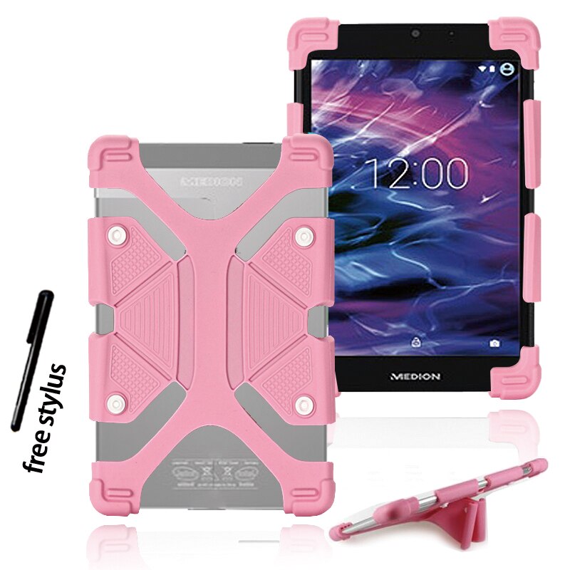 Shockproof Silicone Stand Cover Case for Alcatel 1T 3T A3 10 10.1 Inch Tablet Case