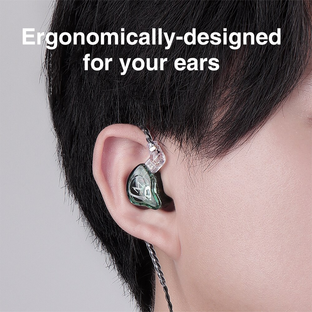 Trn  mt1 hifi in-ear-kopfhörer, dj-monitor-kopfhörer, ohrhörer, dynamischer sport-kopfhörer mit geräuschunterdrückung, iem-headset, kz edx  ed9 trn  ta1 m10 st1