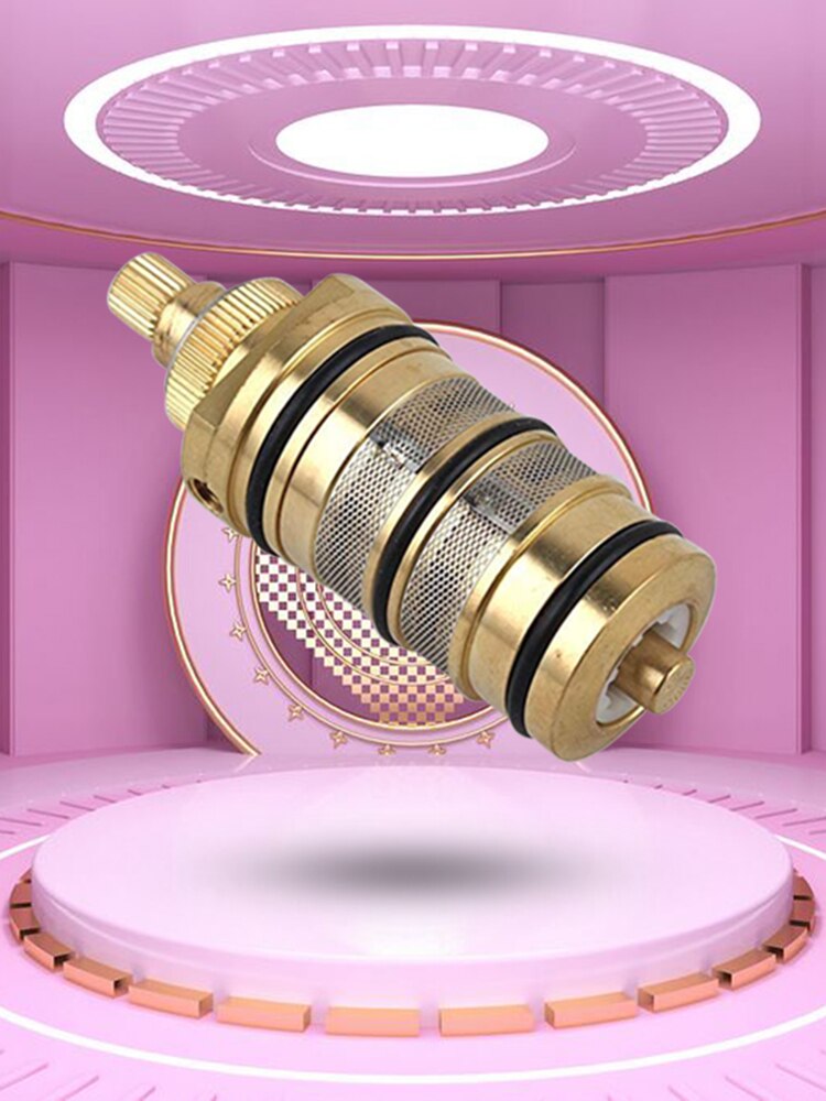 Thermostatic Cartridge and Brass Handle for Bath Shower for Mixer Mixer Shower Bar Shower Bar Mixer Tap Shower Mixer Cartridge