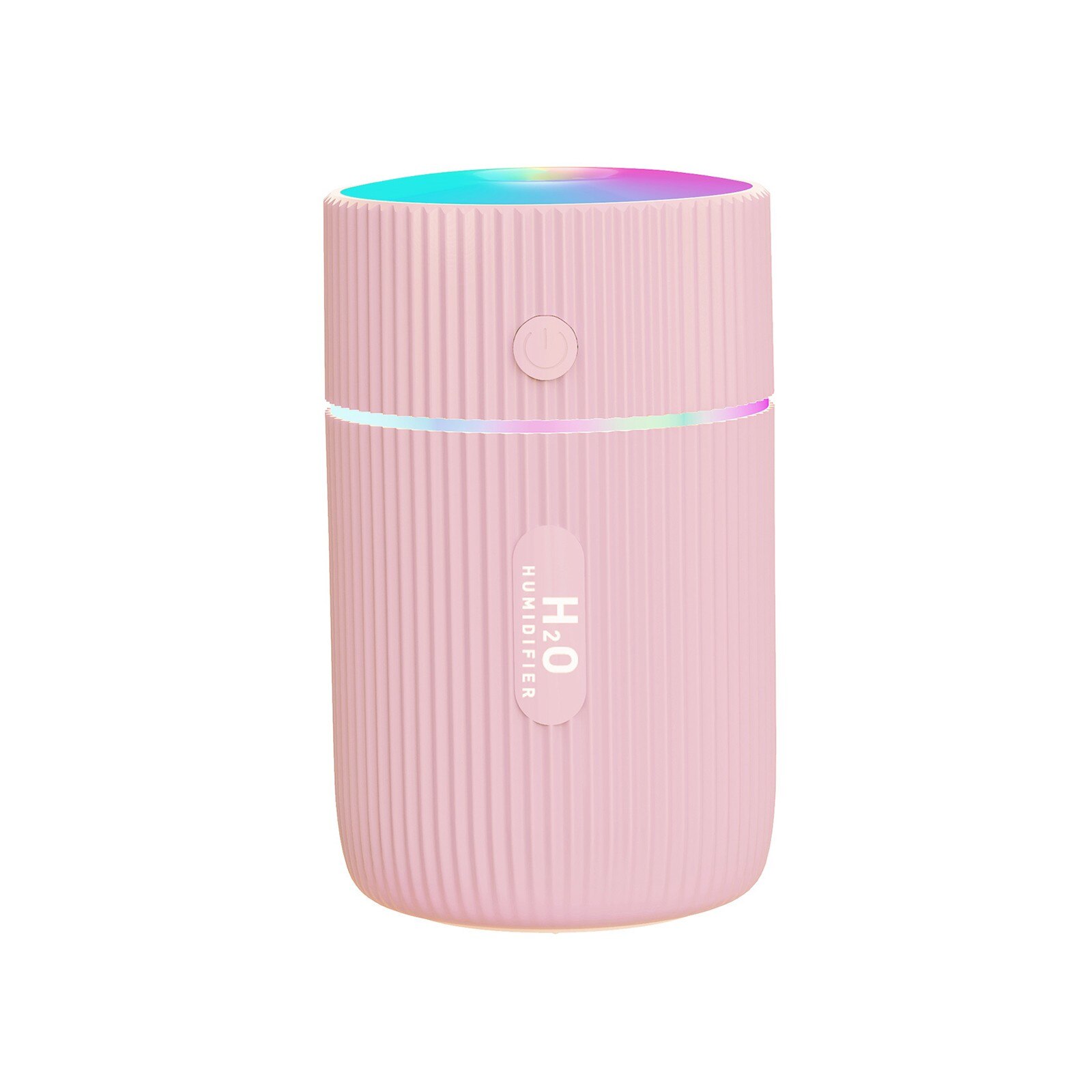 220Ml Marquee Luchtbevochtiger Draagbare Mini Aroma Diffuser Mist Maakt Luchtbevochtigers Met Nachtlampje Air Frisser Voor Home Office: Pink 