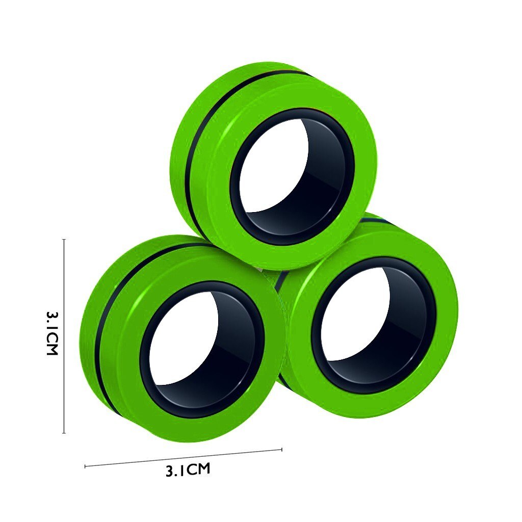 Dekompression Artefakt Magnetische Armband Ring Dekompression Vent Artefakt Spielzeug Rotierenden Ring Spielzeug Kind Erwachsene Dekompression Spielzeug