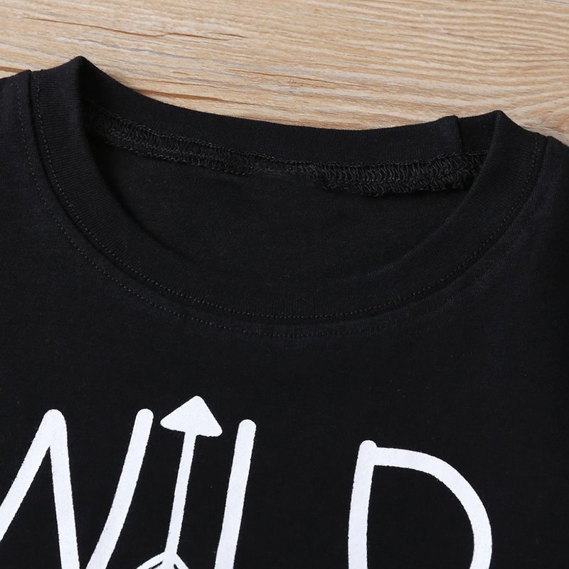 Zomer Jongens T-shirt Mode Print Kids Jongen Katoen Korte Mouw Baby Meisjes Kinderkleding 2-4Y Fall Baby meisje