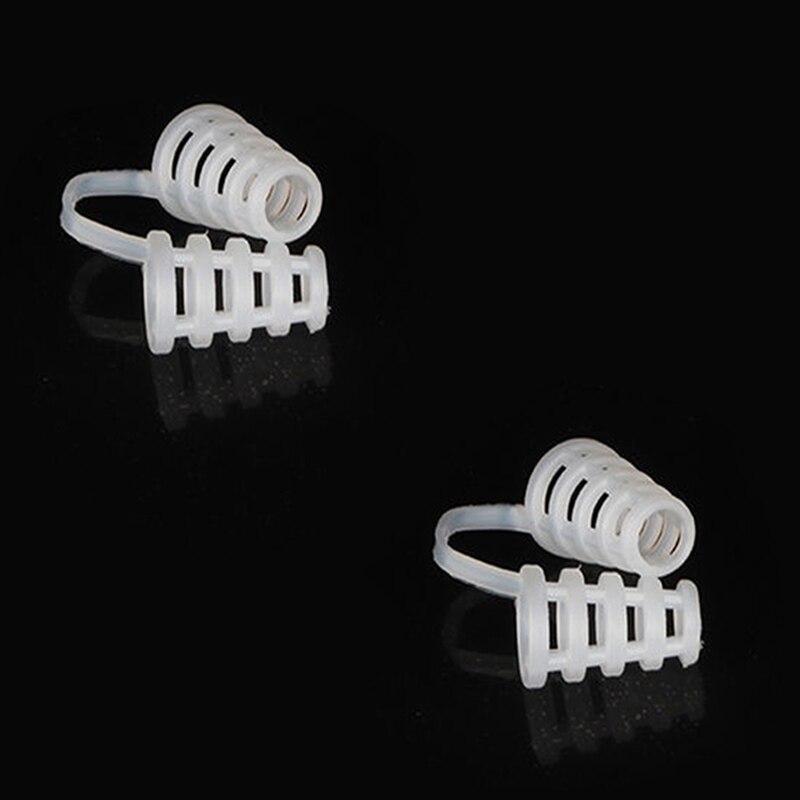 1/5pc anti snorke enhet nesedilatorer maske anti snorke neseklemme lindre snorking snorke stopper søvnhjelp enhet for menn kvinner: 2 stk