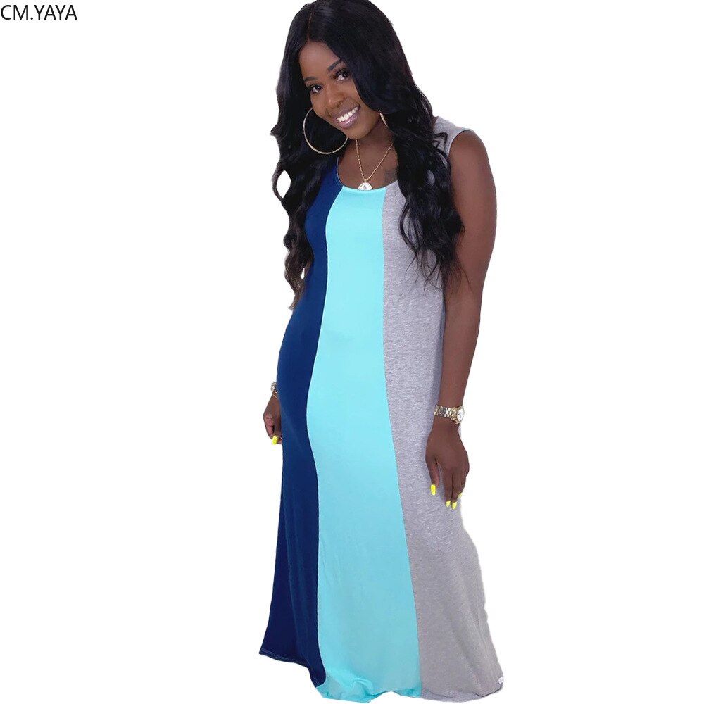 Yaya Vrouwen Kleuren Patchwork Mouwen O-hals – Grandado