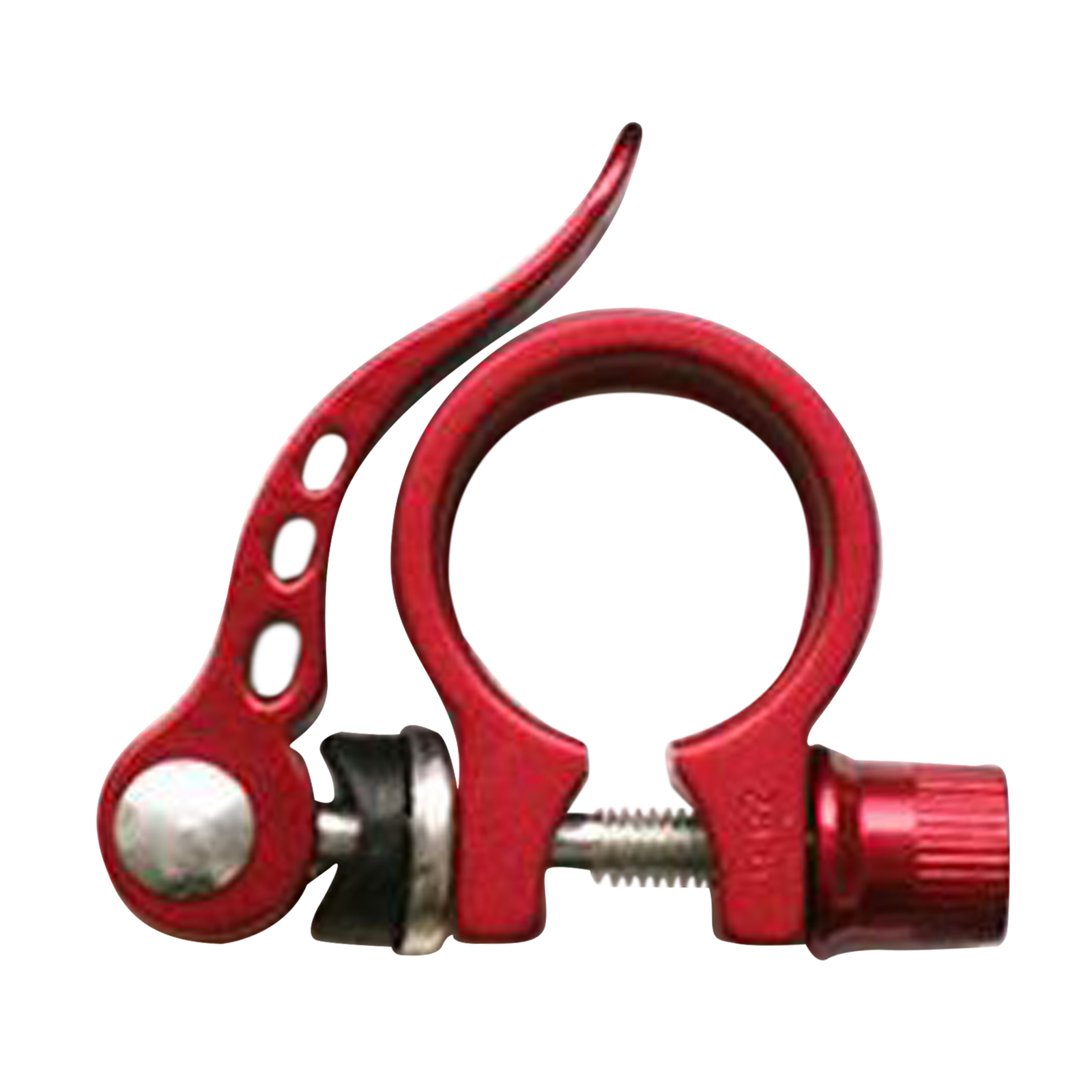 Draagbare Fiets Zadelpenklem Buis Clip 31.8Mm Aluminium Voor Mtb: Red