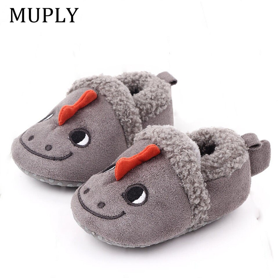 Zapatos adorables para bebé, zapatillas para bebé, niño y niña, zapatos de cuna de punto, zapatillas antideslizantes de dibujos animados para bebé