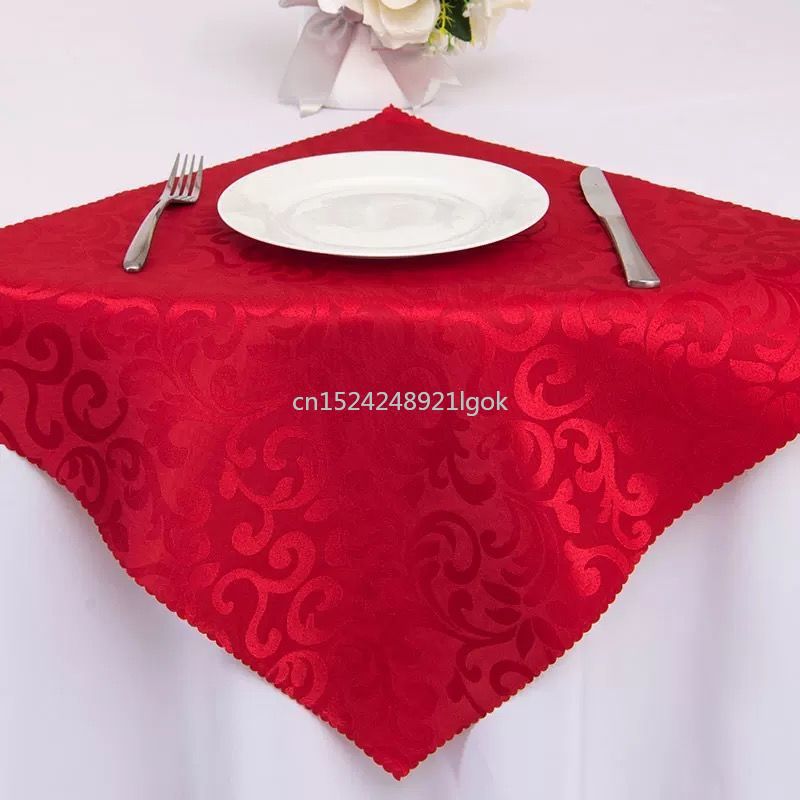 10PCS Hotel Coffee Shop Cup Cloth Placemat Cloth Restaurant Napkin Cloth Folded Square Cloth Mouth Cloth Does Not Shed Hair