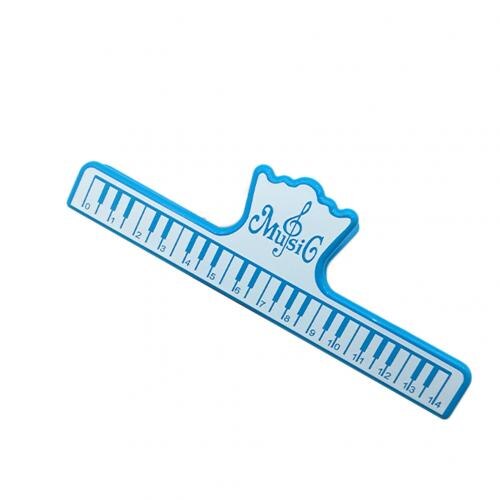 Klavermusik klip noter brevpapir filer arkiv mappe instrumental værktøj: Blå