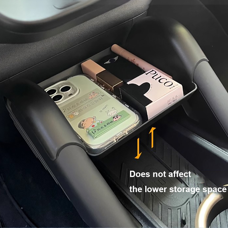 Voor Mini Elektrische Cooper E SE J01 EV J05 Aceman 2024 Auto Styling Centrale Controle Container Opbergen Opruimen Auto Organizer lade